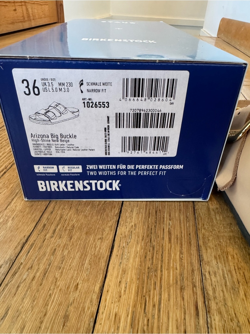 Birkenstock Arizona Big Buckle High Shine Sandals - Picture 9 of 9